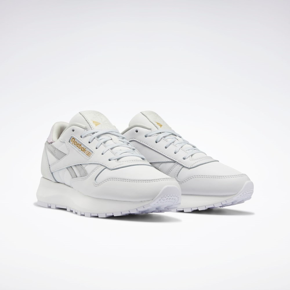 Reebok Classic Leather SP Shoes Gris Gris | 20UOEZXNS
