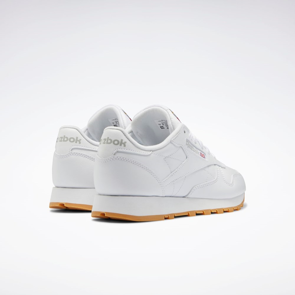 Reebok Classic Leather Shoes Blancas Gris | 90RYNKOLA