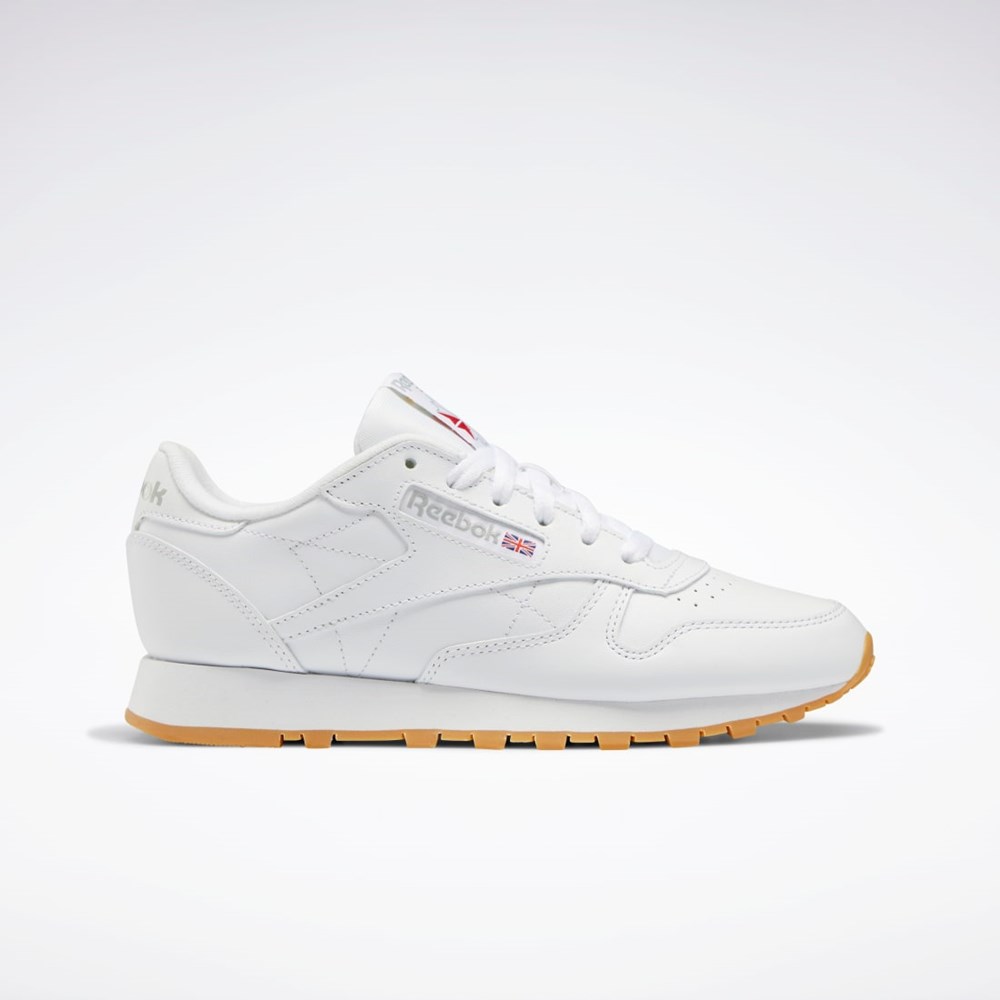 Reebok Classic Leather Shoes Blancas Gris | 90RYNKOLA