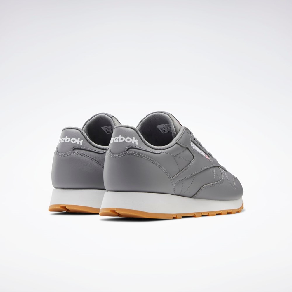 Reebok Classic Leather Shoes Gris Blancas | 72DGTHNAQ