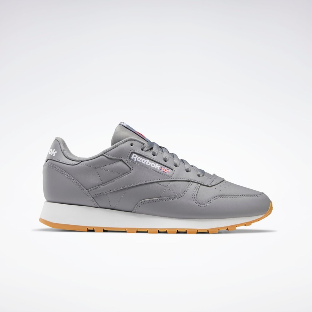 Reebok Classic Leather Shoes Gris Blancas | 72DGTHNAQ