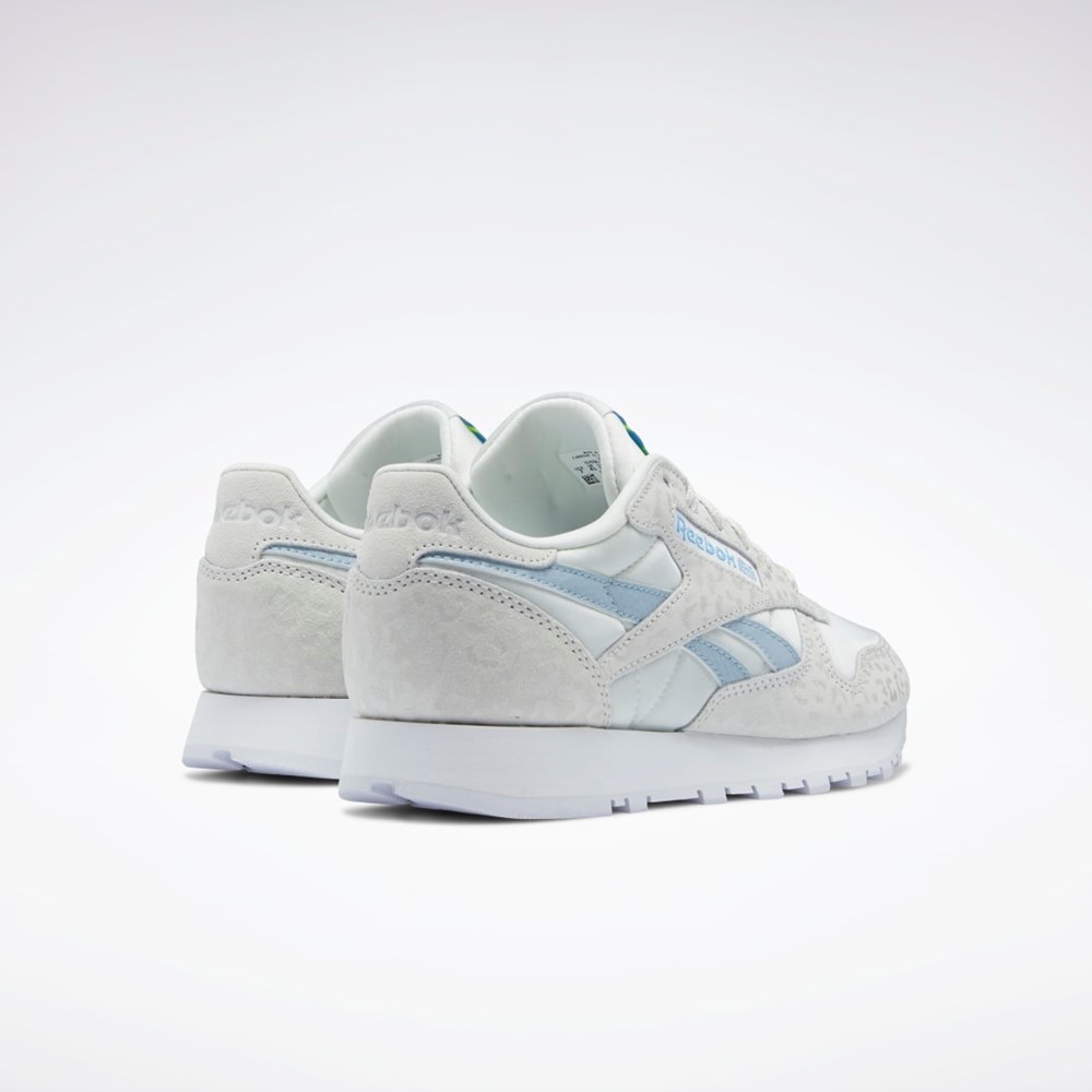 Reebok Classic Leather Shoes Gris Blancas Gris | 87KPHYFAQ