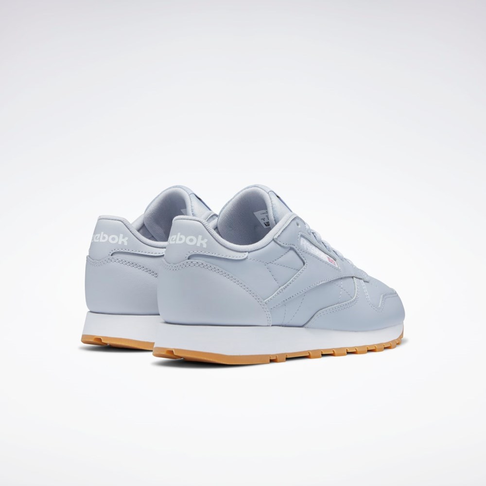 Reebok Classic Leather Shoes Gris Gris Blancas | 51AGCKXVD