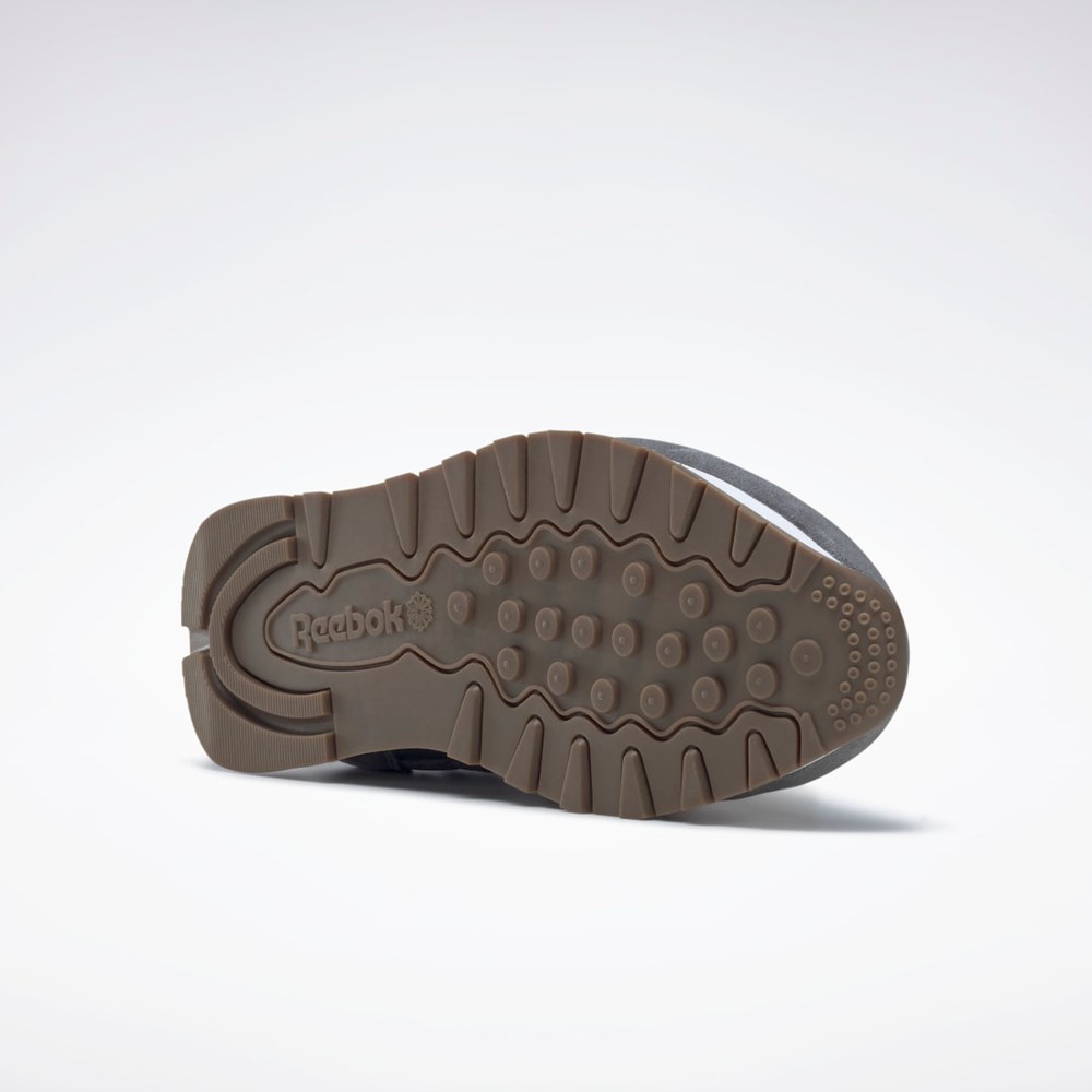 Reebok Classic Leather Shoes Gris Gris Blancas | 89QPRSMYH
