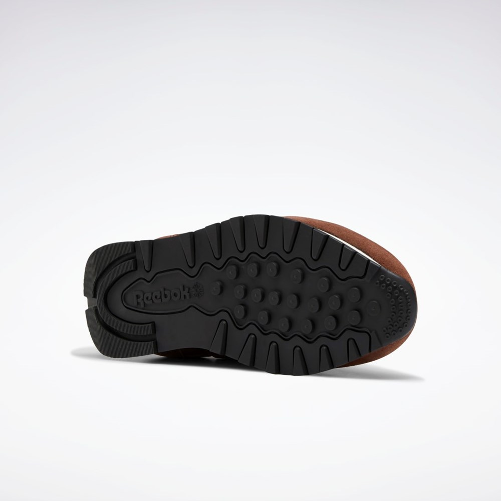 Reebok Classic Leather Shoes Marrones Negras | 23FXNMYTI