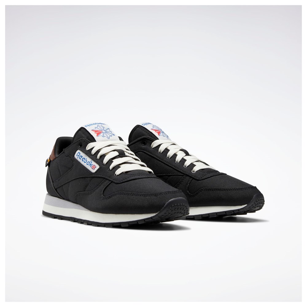 Reebok Classic Leather Shoes Negras Marrones | 74JQGDYXV