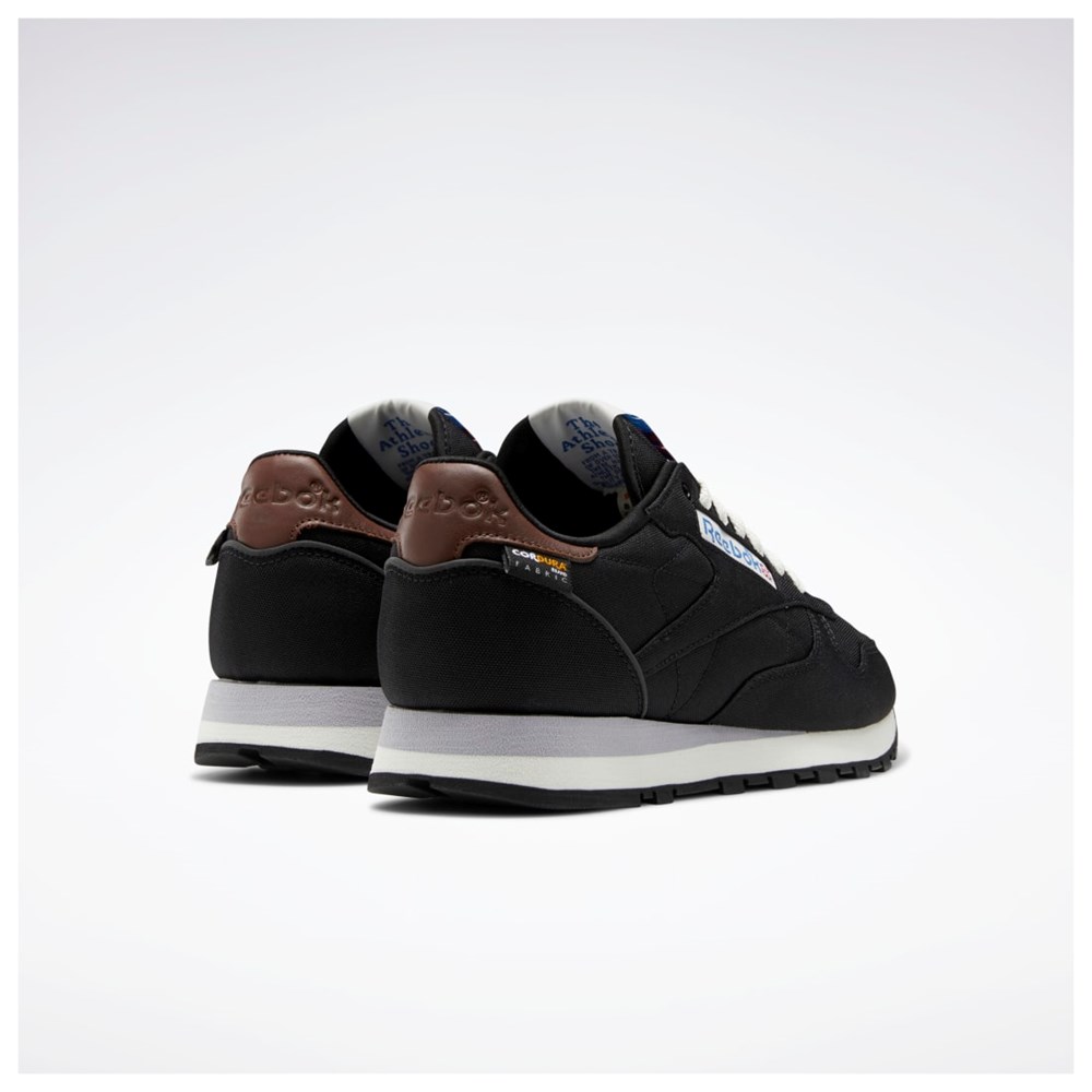 Reebok Classic Leather Shoes Negras Marrones | 74JQGDYXV
