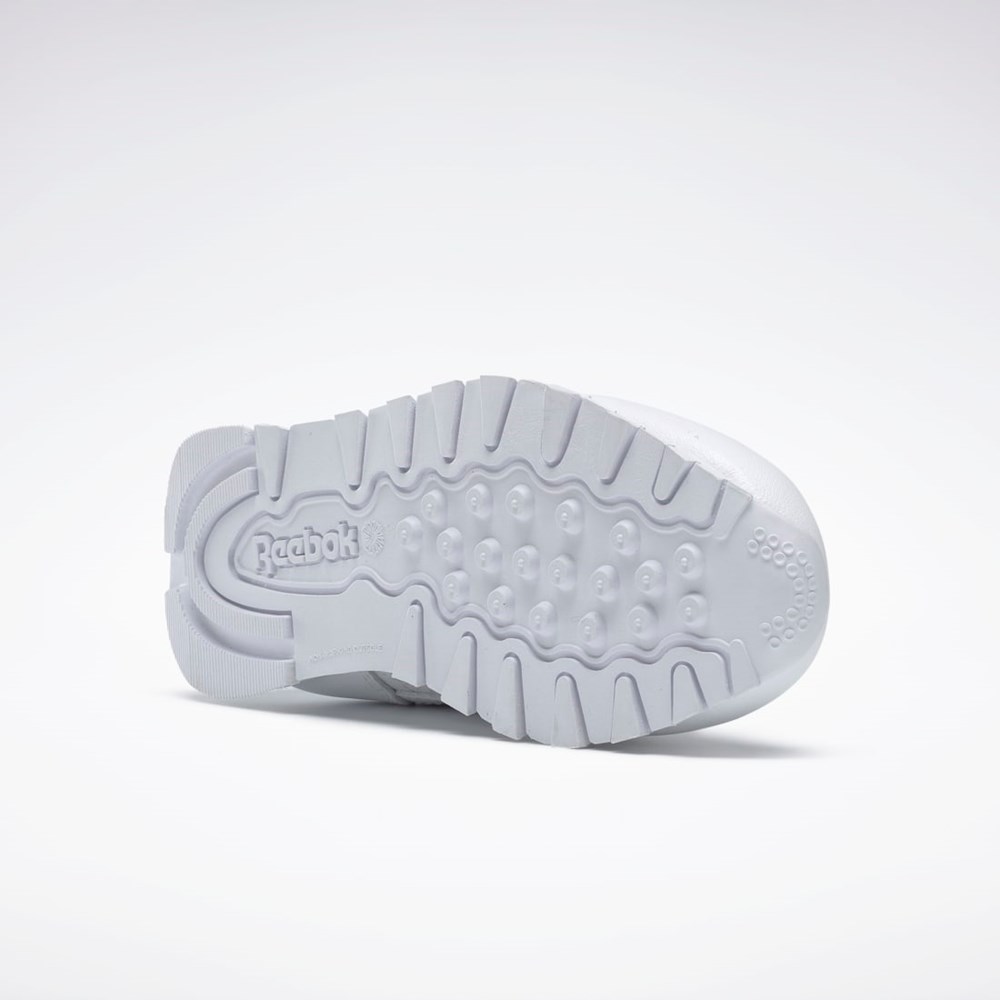 Reebok Classic Leather Shoes - Preschool Blancas | 21OTZCUKS