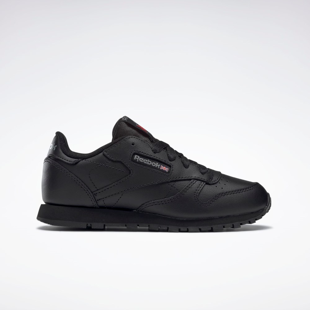 Reebok Classic Leather Shoes - Preschool Negras | 40MWCDVZH