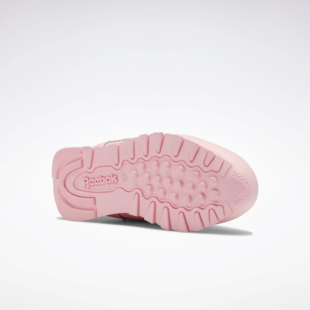Reebok Classic Leather Shoes - Preschool Rosas Rosas Rosas | 95RCDJMGU