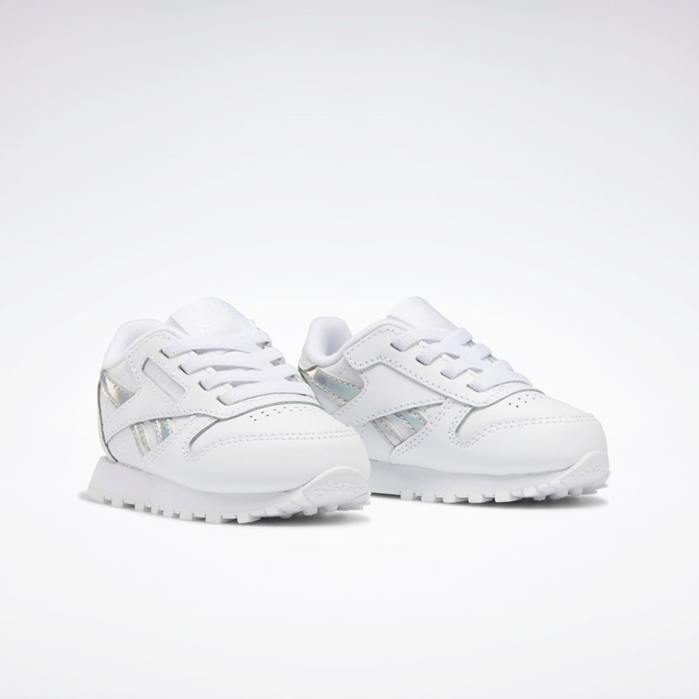 Reebok Classic Leather Shoes - Toddler Blancas Blancas Blancas | 07KXMZDVJ