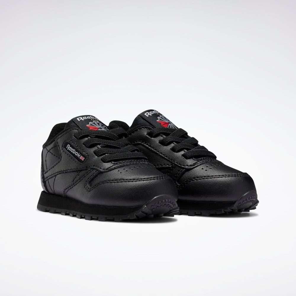Reebok Classic Leather Shoes - Toddler Negras Negras Negras | 49EKCJAWZ