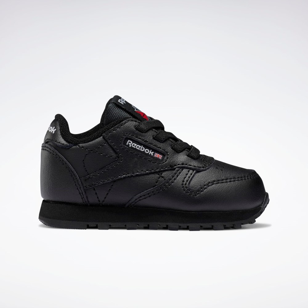 Reebok Classic Leather Shoes - Toddler Negras Negras Negras | 49EKCJAWZ