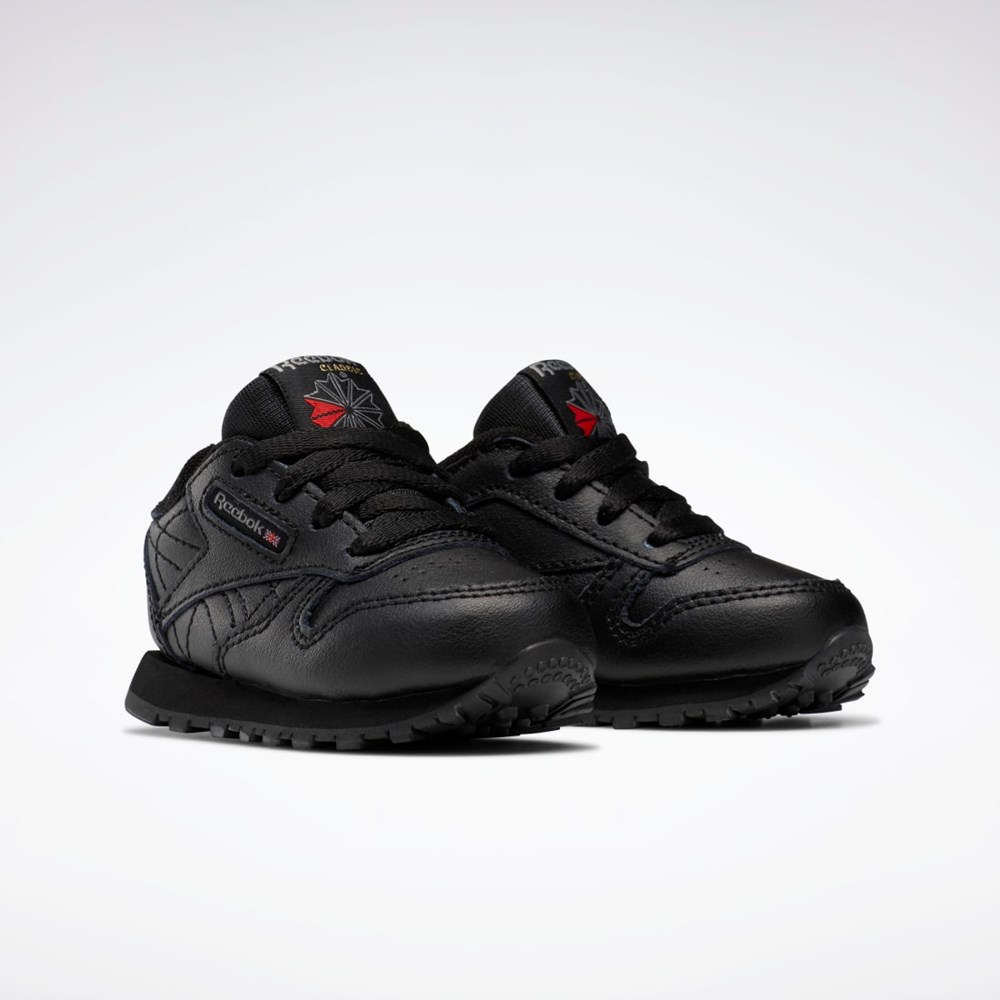 Reebok Classic Leather Shoes - Toddler Negras | 67OSYPDKE