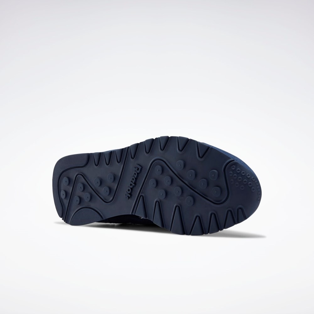 Reebok Classic Nylon Shoes Azul Marino Azul Marino Plateadas | 23TEVMSNI