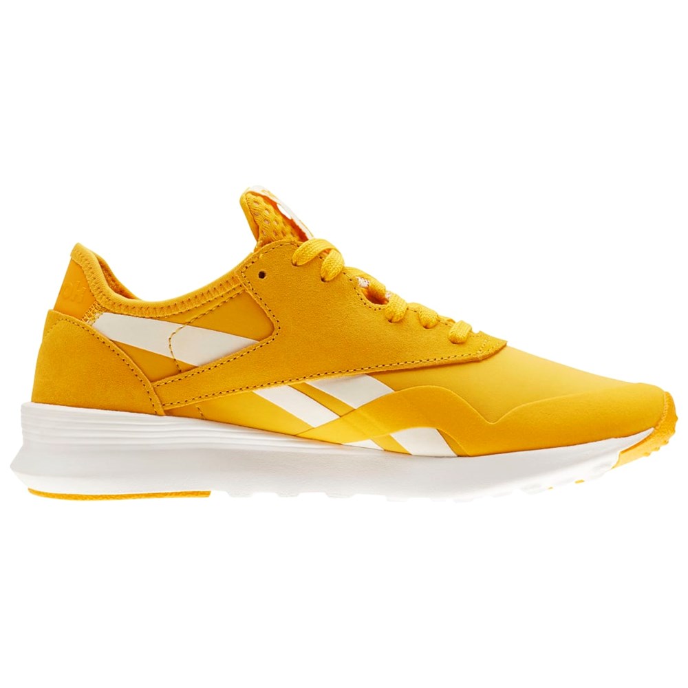 Reebok Classic Nylon Shoes Doradas Blancas | 69DUKZIHQ