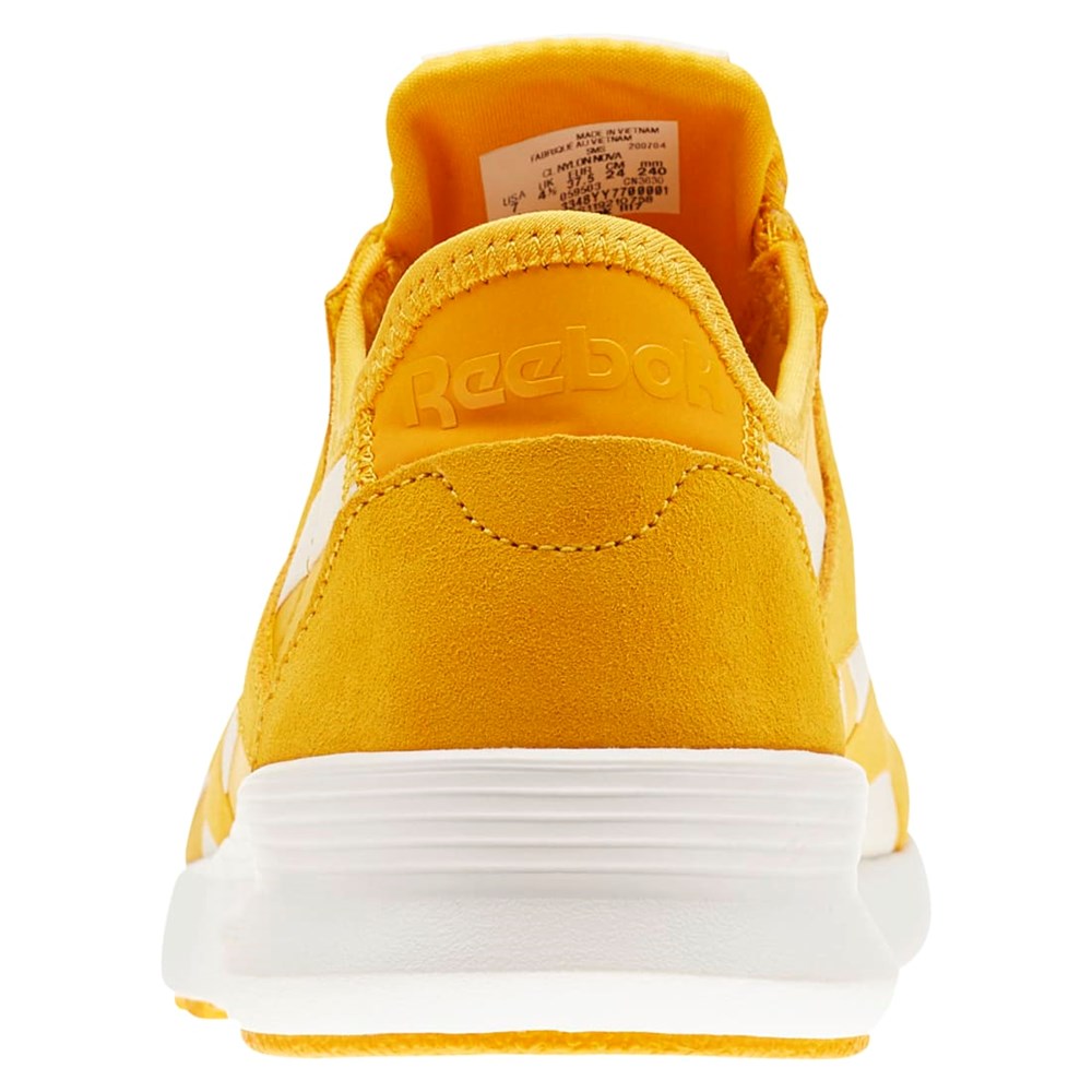 Reebok Classic Nylon Shoes Doradas Blancas | 69DUKZIHQ