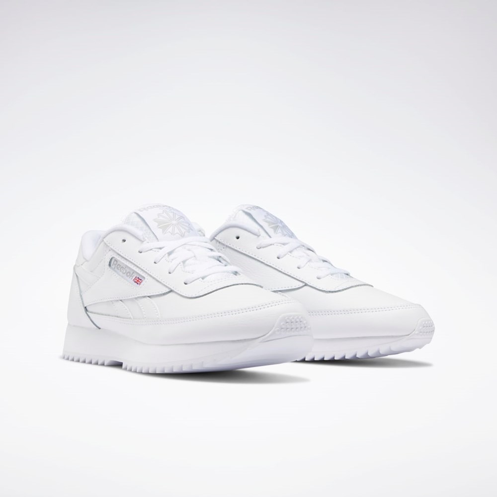 Reebok Classic Renaissance Ripple Shoes Blancas Blancas | 43NKQZYMG