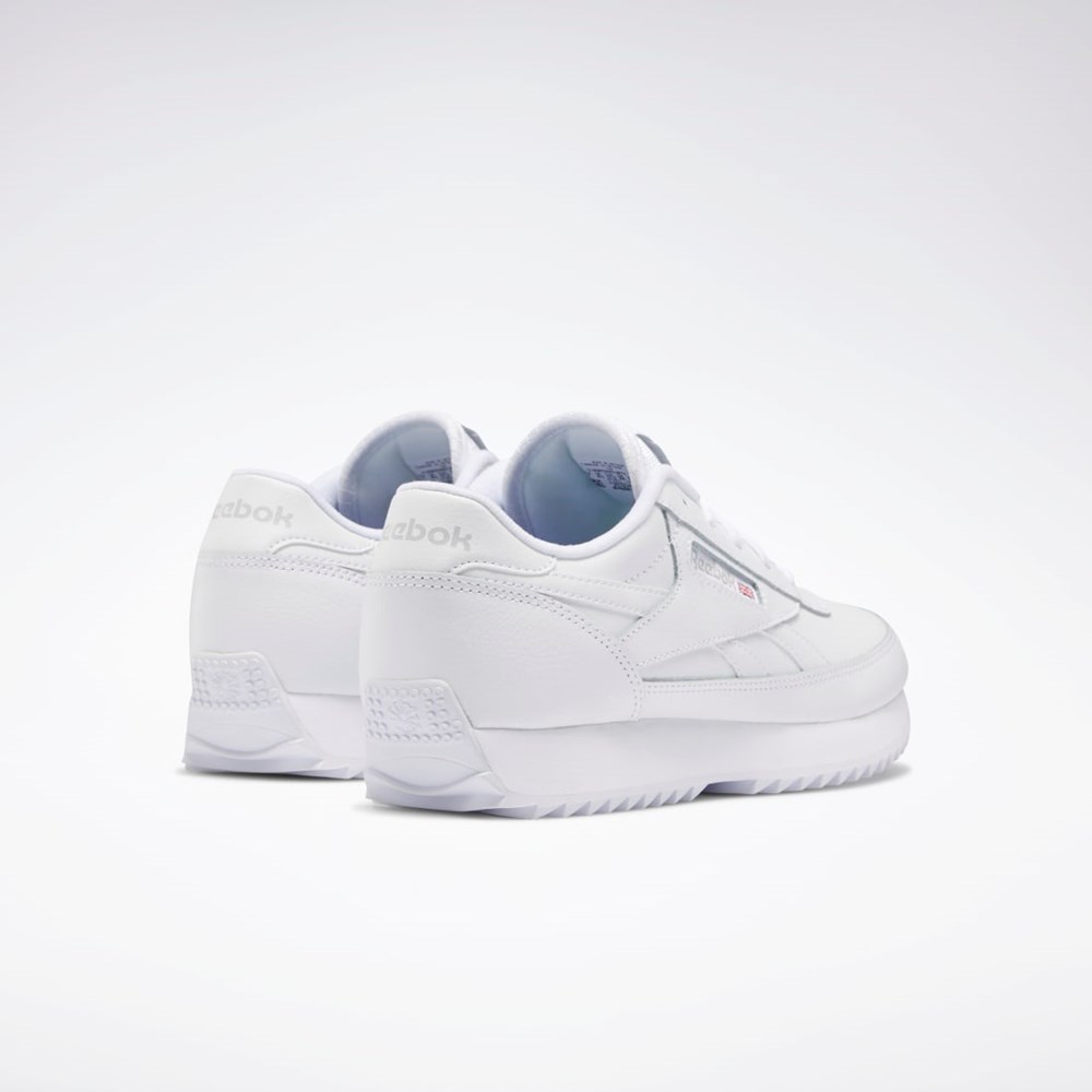 Reebok Classic Renaissance Ripple Shoes Blancas Blancas | 43NKQZYMG