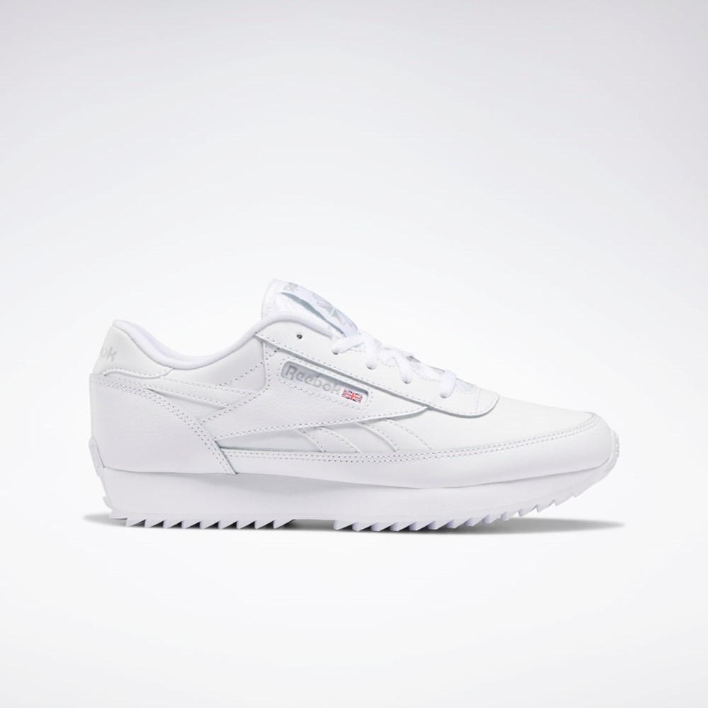 Reebok Classic Renaissance Ripple Shoes Blancas Blancas | 43NKQZYMG