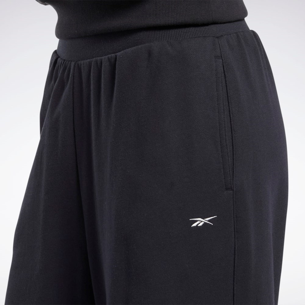 Reebok Classics Anchos-Leg Pants Negras | 89PAVEWSR