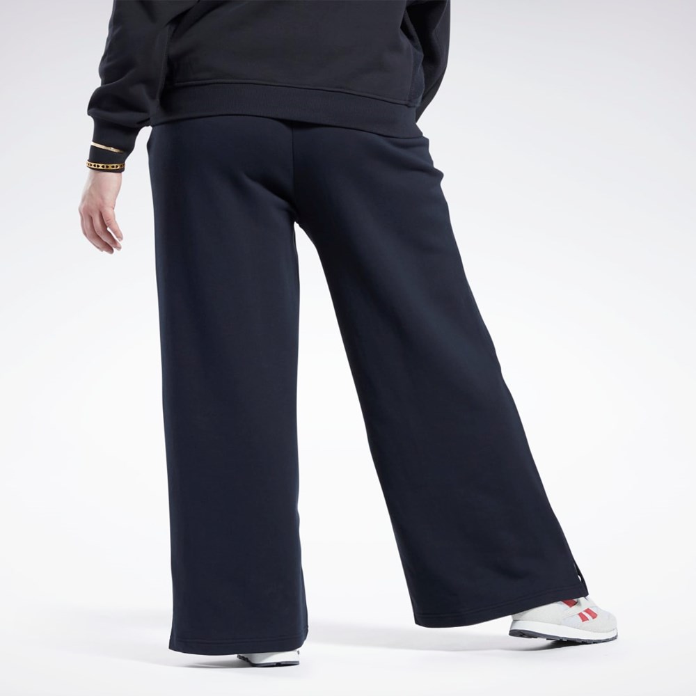 Reebok Classics Anchos-Leg Pants (Plus Size) Negras | 46BAIJPCF
