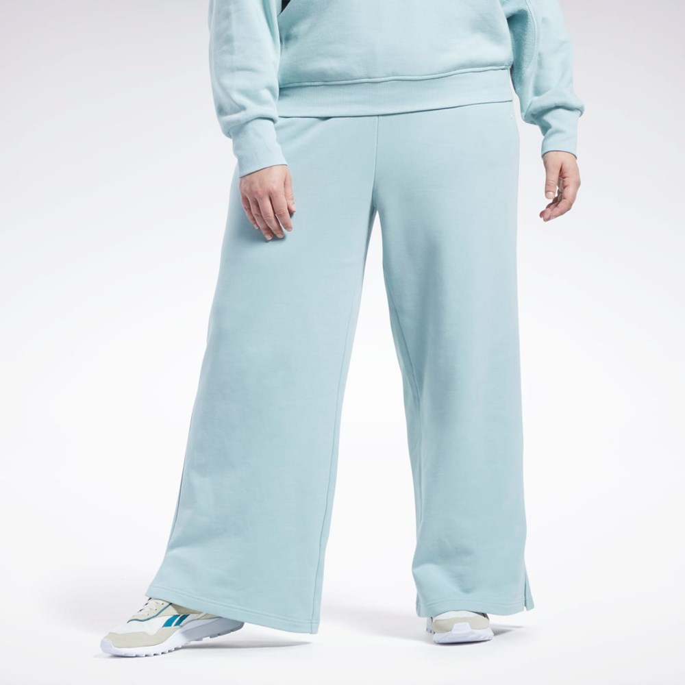 Reebok Classics Anchos-Leg Pants (Plus Size) Gris | 65KIWPQDL