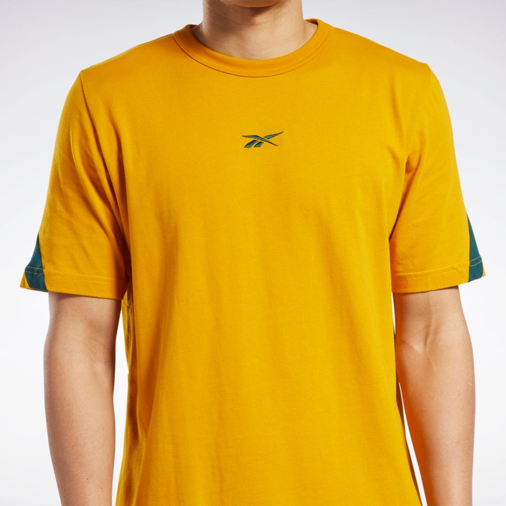 Reebok Classics Brand Proud T-Shirt Bright Ochre | 10NVMDFOS