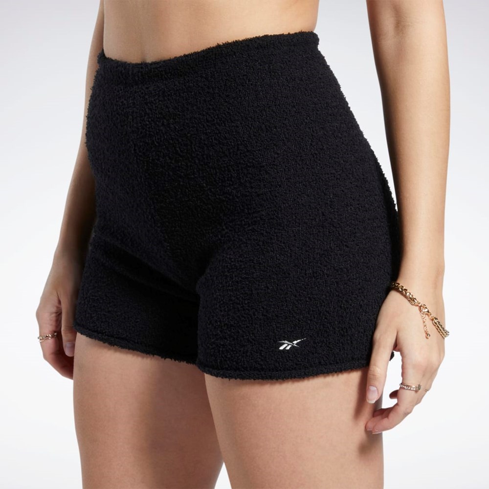 Reebok Classics Cozy Legging Shorts Negras | 65ZXRJYTW