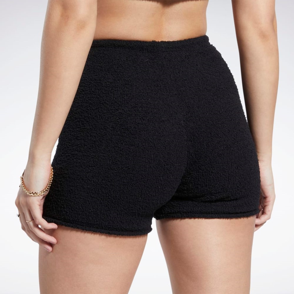 Reebok Classics Cozy Legging Shorts Negras | 65ZXRJYTW