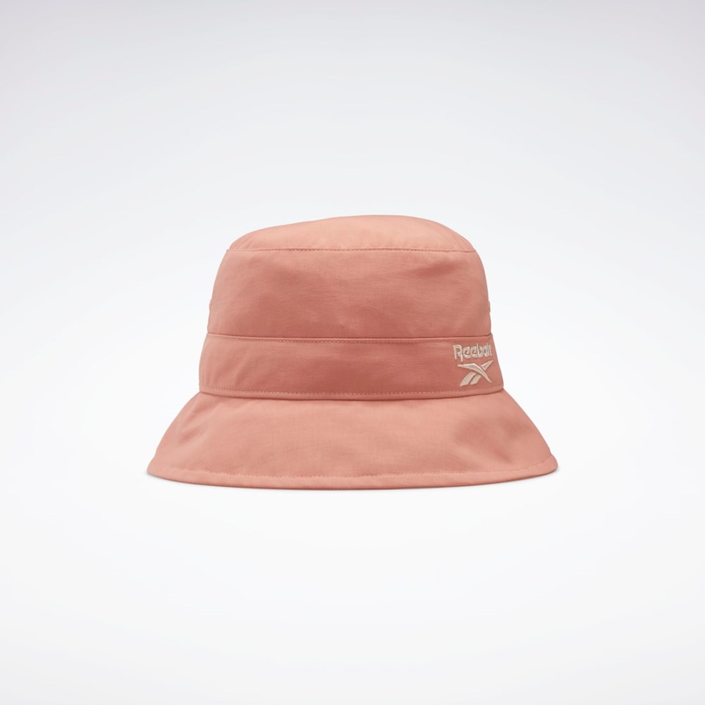 Reebok Classics Foundation Bucket Hat Coral | 74DJHQAKC