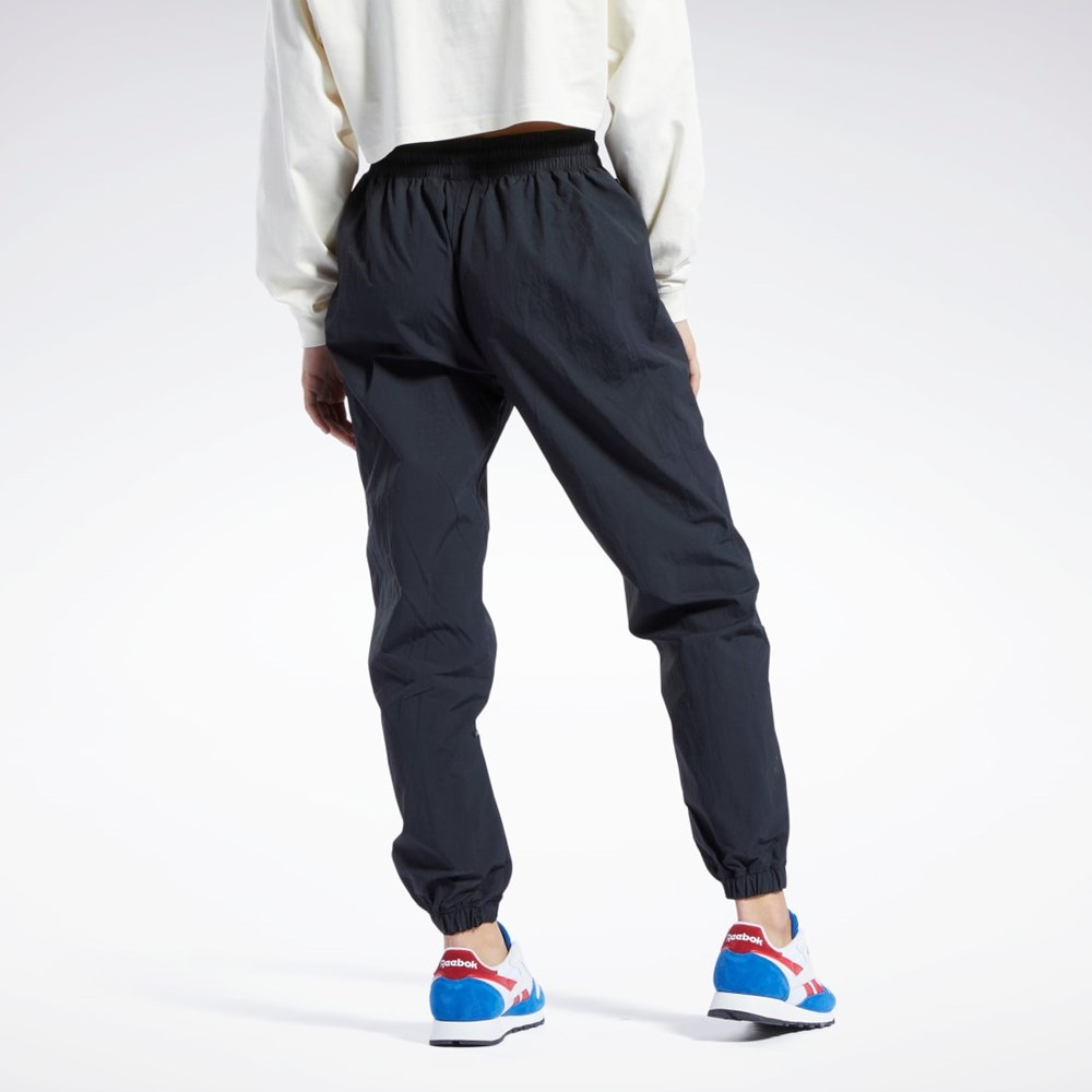 Reebok Classics Franchise Pista Pants Negras | 53XKNUIAB