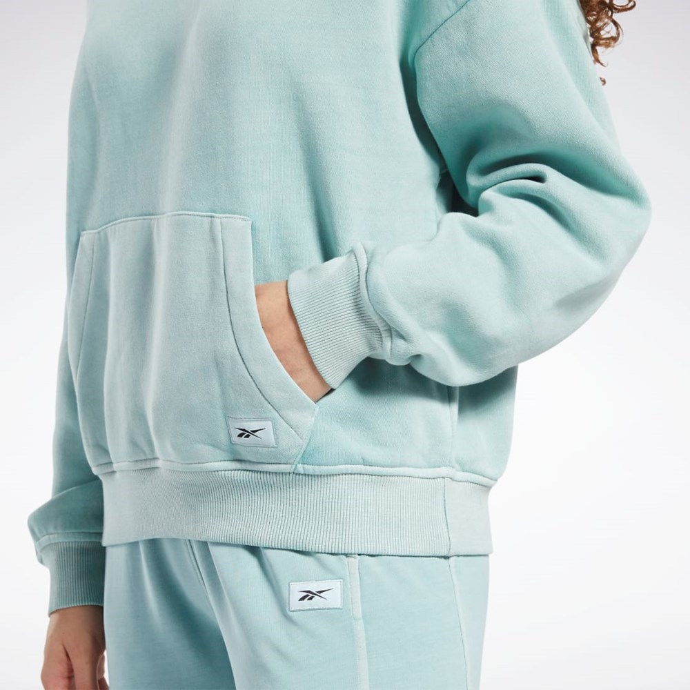 Reebok Classics Natural Dye Fleece Hoodie Gris | 79SNTDVRZ