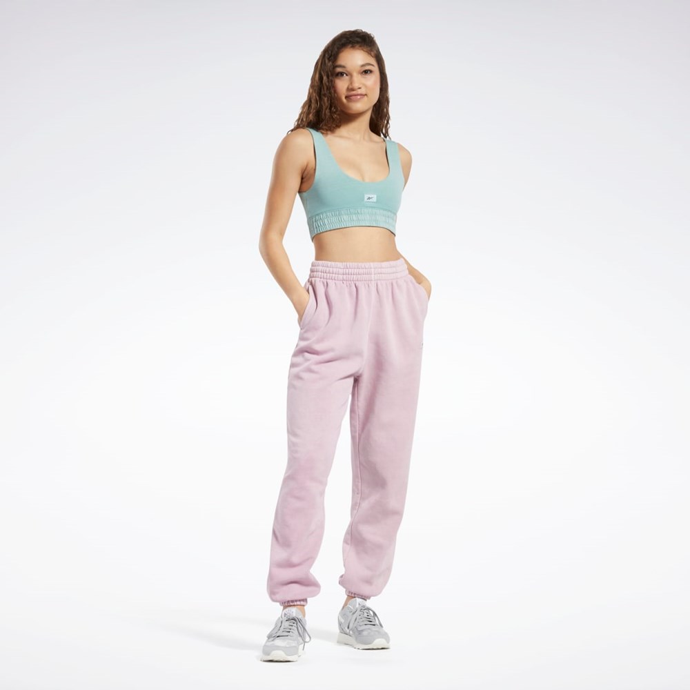 Reebok Classics Natural Dye Fleece Pants Infused Lilac | 08EULOKBJ