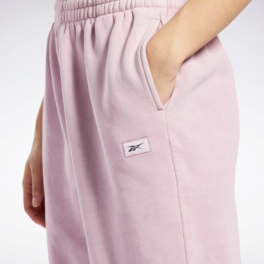 Reebok Classics Natural Dye Fleece Pants Infused Lilac | 08EULOKBJ