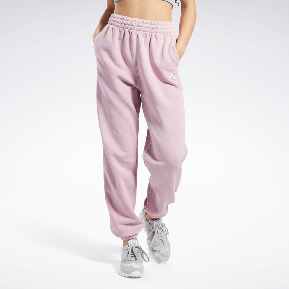 Reebok Classics Natural Dye Fleece Pants Infused Lilac | 08EULOKBJ