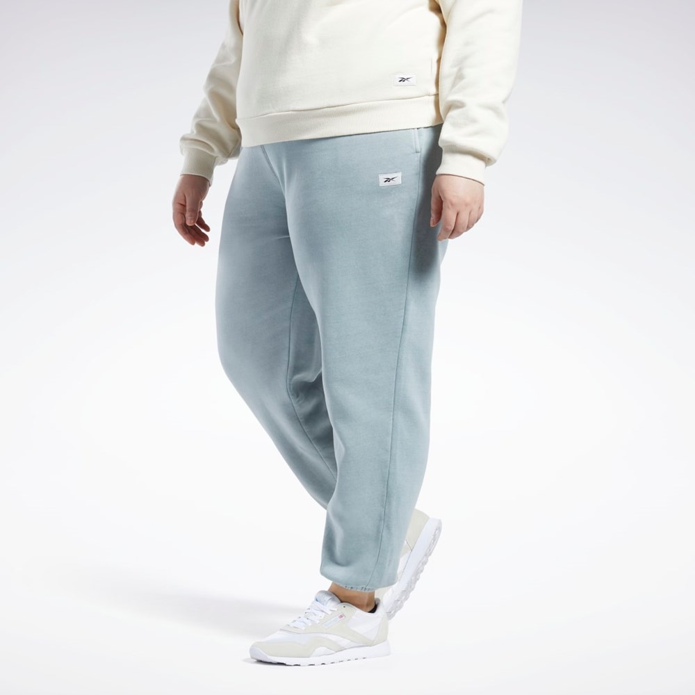 Reebok Classics Natural Dye Fleece Pants (Plus Size) Gris | 52QXWBJGM