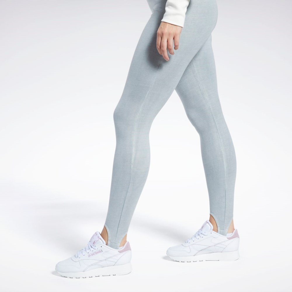 Reebok Classics Natural Dye Stirrup Leggings Gris | 27PMVBDRZ