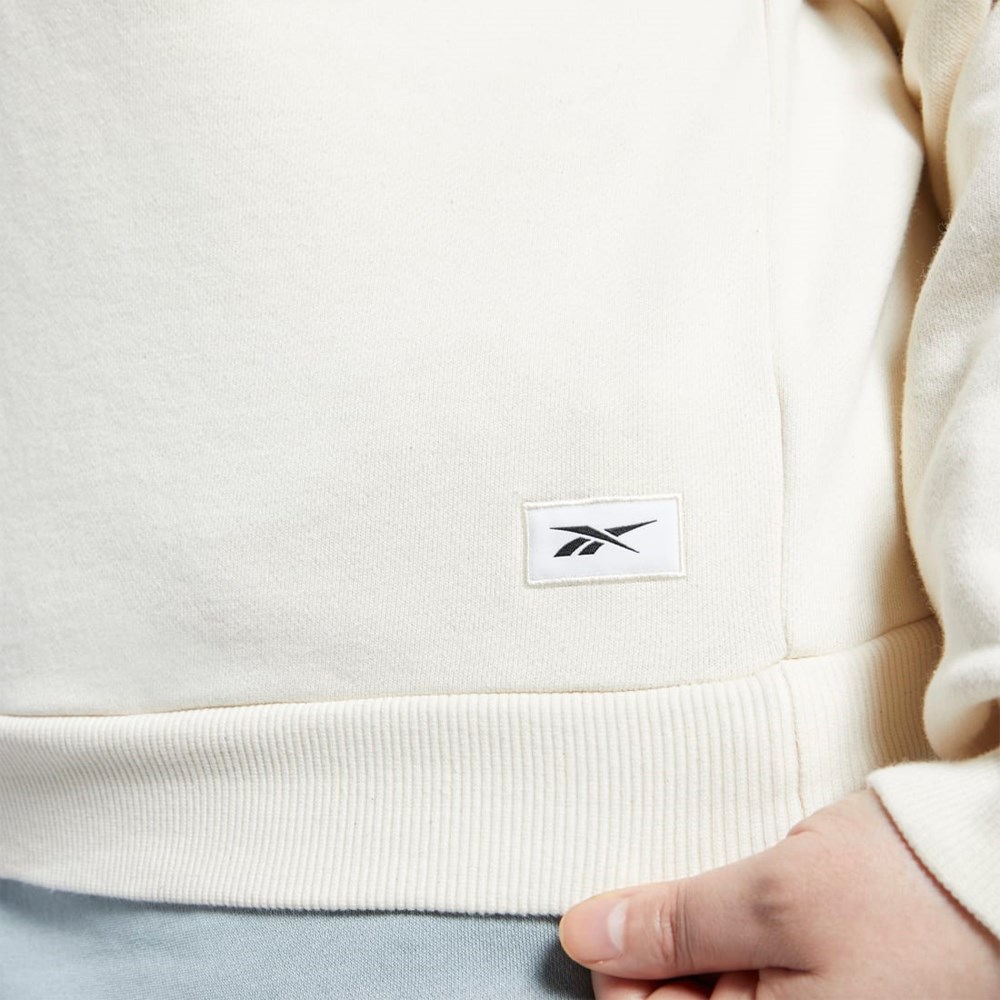 Reebok Classics Natural Dye Sweatshirt (Plus Size) Non-Dyed | 57LIQWZYT