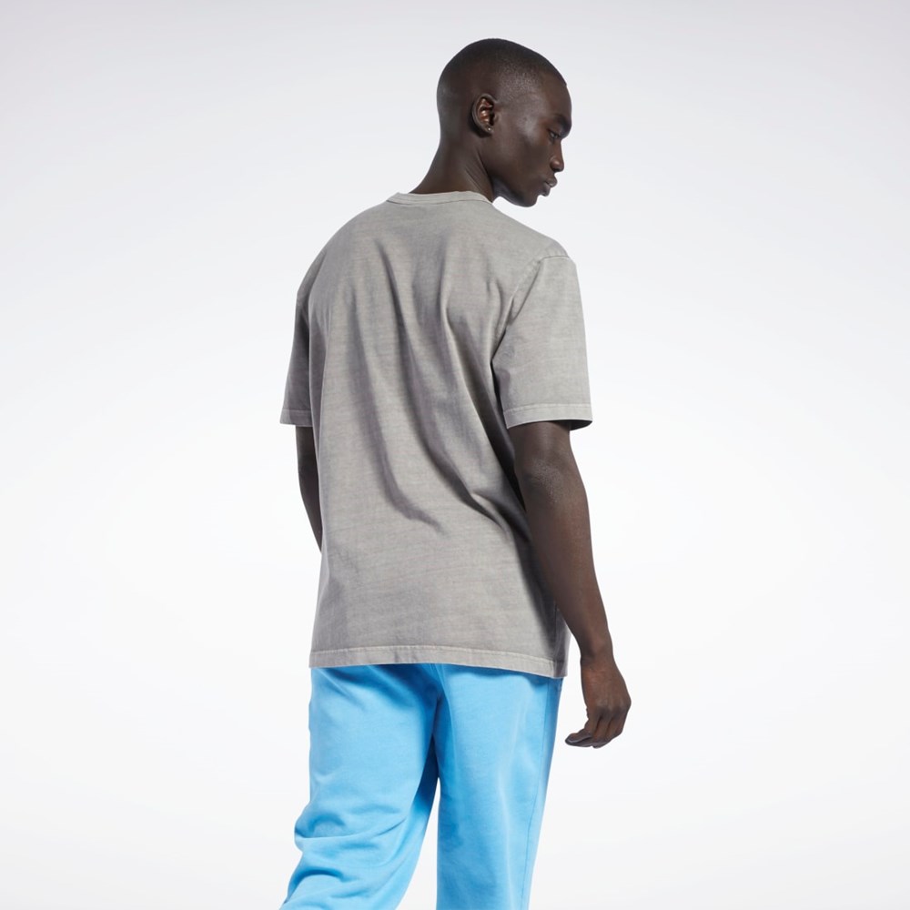 Reebok Classics Natural Dye T-Shirt Gris | 41ECIGRUT