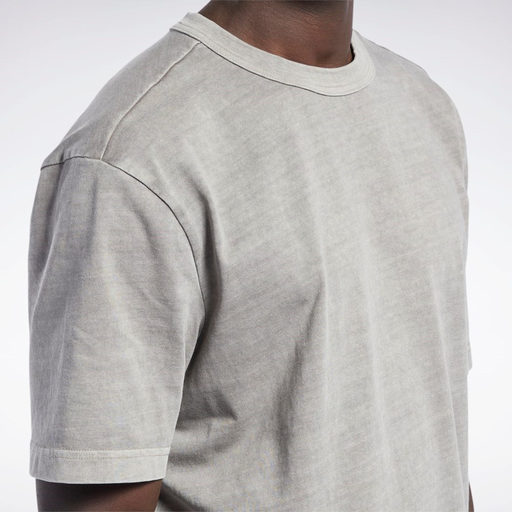 Reebok Classics Natural Dye T-Shirt Gris | 41ECIGRUT