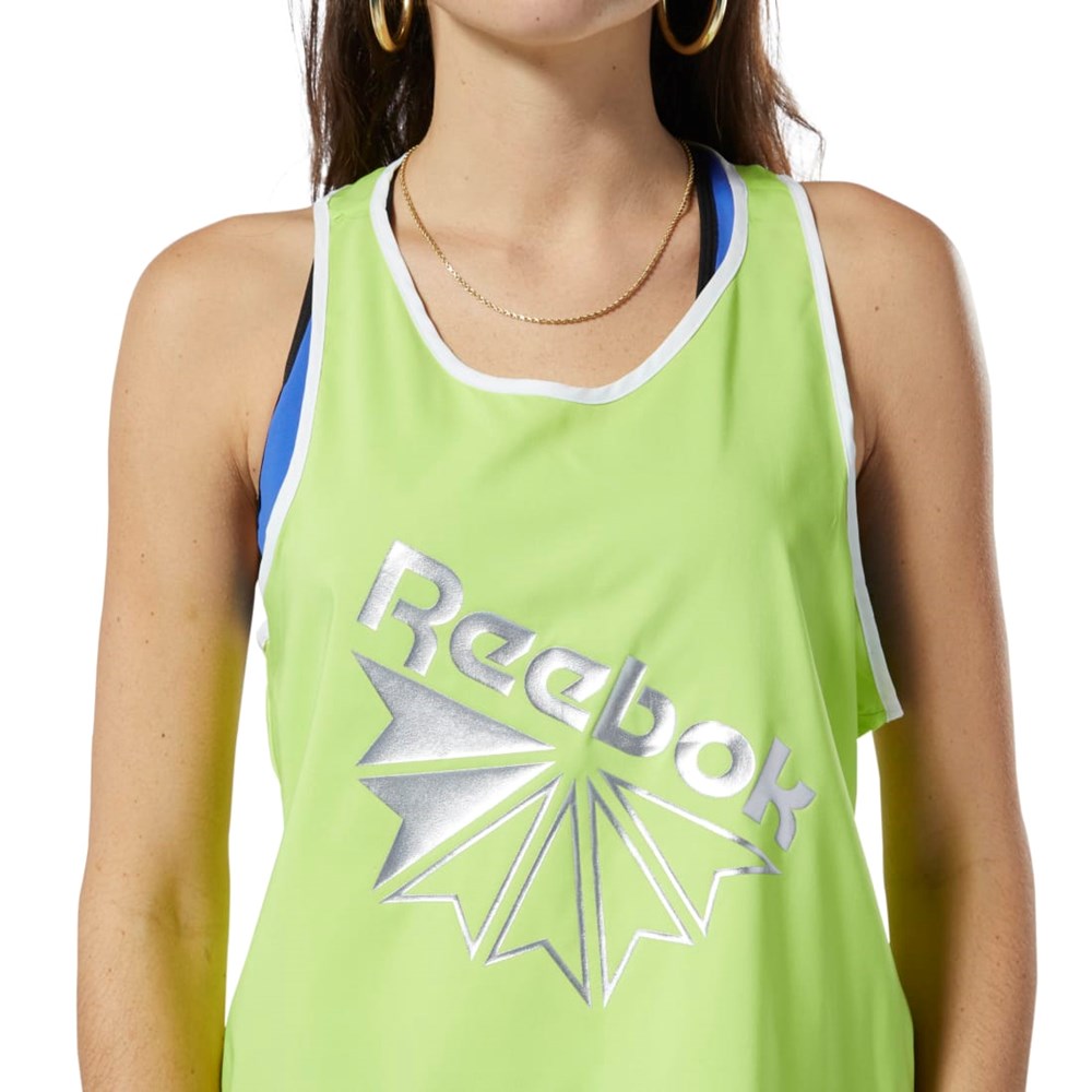 Reebok Classics Tank Top Neon Lime | 62VZTOUXG