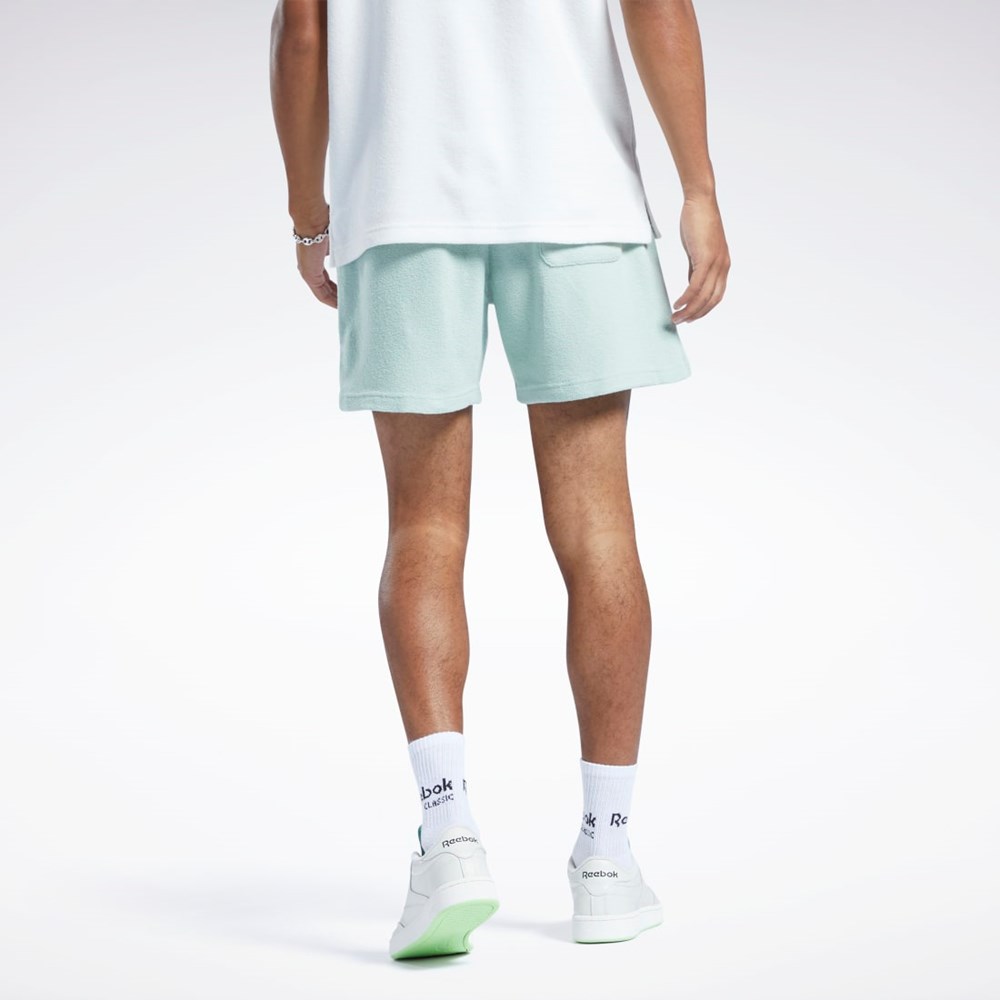 Reebok Classics Terry Shorts Verde Menta | 29SVZAEDR