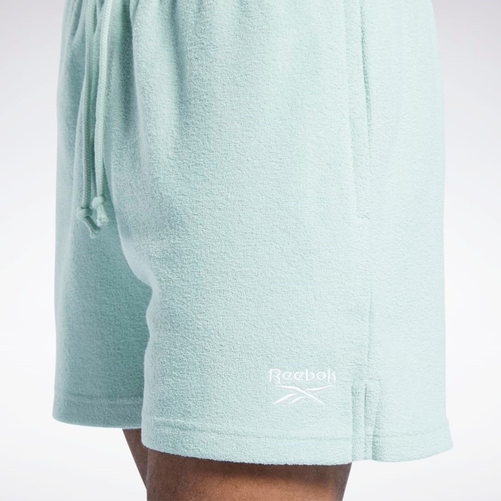 Reebok Classics Terry Shorts Verde Menta | 29SVZAEDR