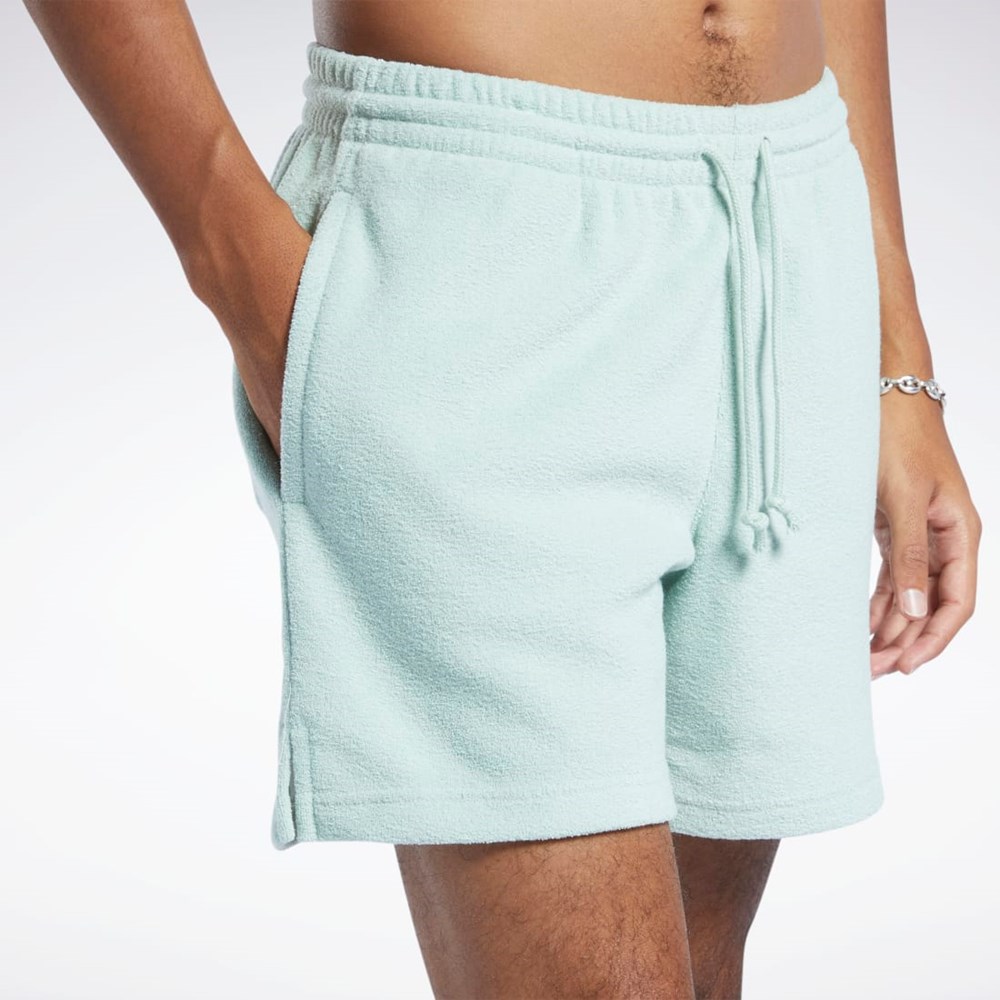 Reebok Classics Terry Shorts Verde Menta | 29SVZAEDR