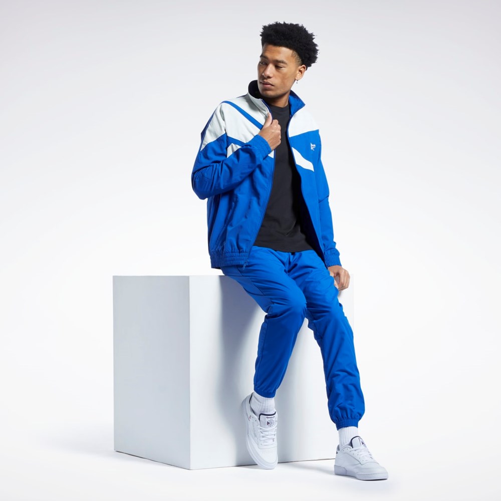 Reebok Classics Vector Pista Jacket Azules | 94EAYSCKL