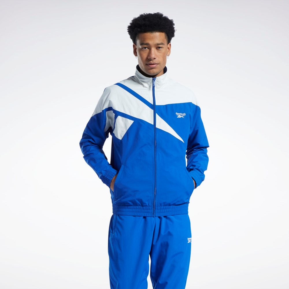 Reebok Classics Vector Pista Jacket Azules | 94EAYSCKL
