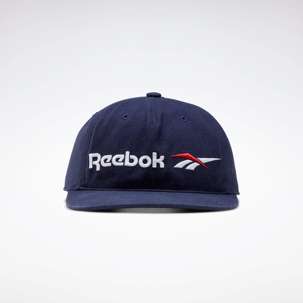 Reebok Classics Vector Planos Peak Hat Azul Marino Azul Marino | 10CSEJBDP