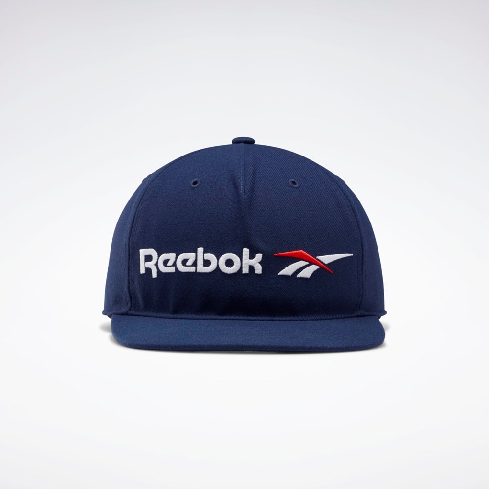 Reebok Classics Vector Planos Peak Hat Azul Marino | 36OMYLTRC
