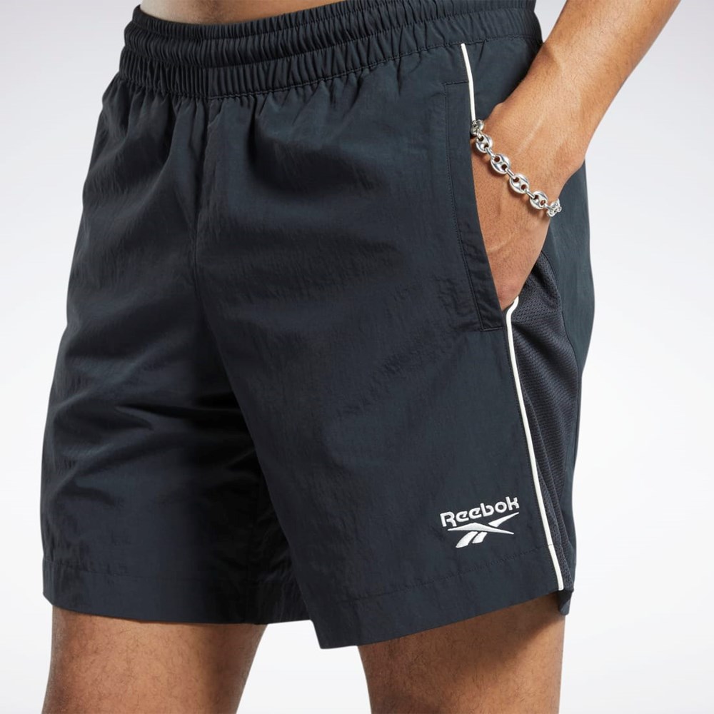 Reebok Classics Vector Shorts Negras Negras | 52XCZRQPU